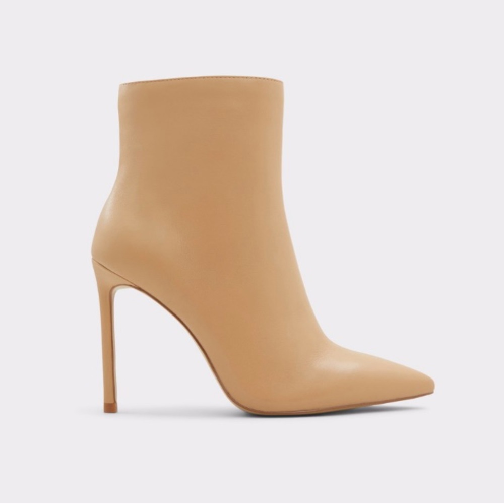 ⭐️ Aldo Yiader Stiletto Bootie, Beige, Size 9